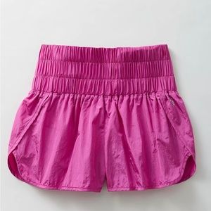 Free People Movement The Way Home Short. Color: Vivacious Violet. Size: Medium